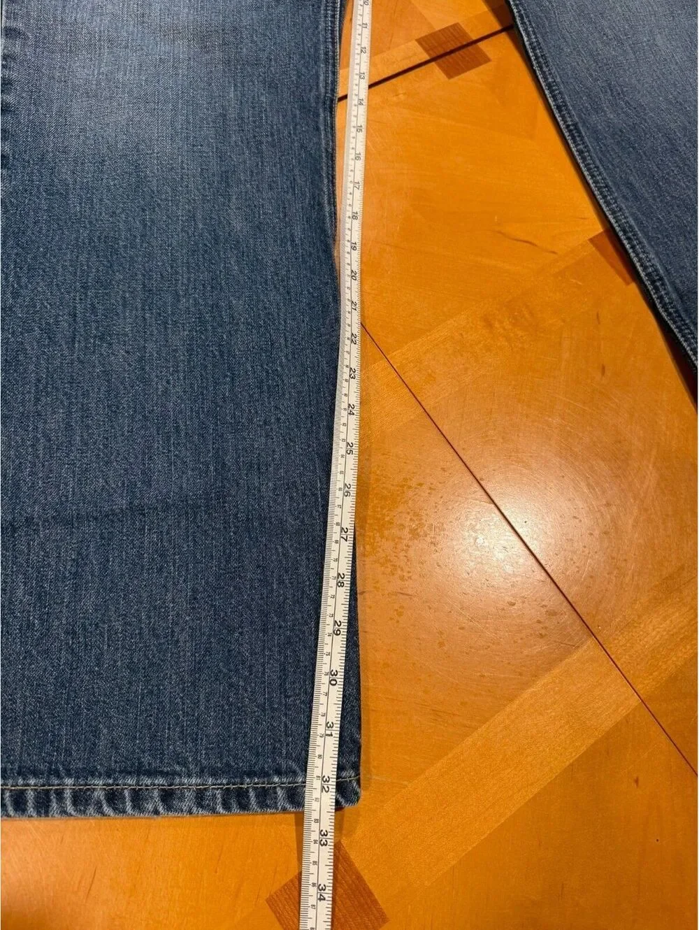 Ariat Jeans Men’s 35x34 Straight Leg Loop Lock Western Denim